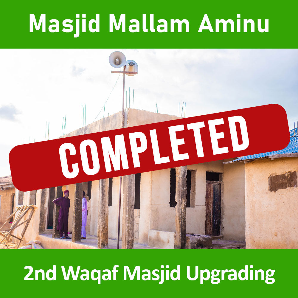 2nd Waqaf Masjid Upgrading in Nigeria