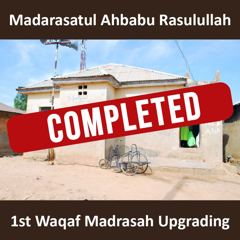 1st Waqaf Madrasah Upgrading in Nigeria