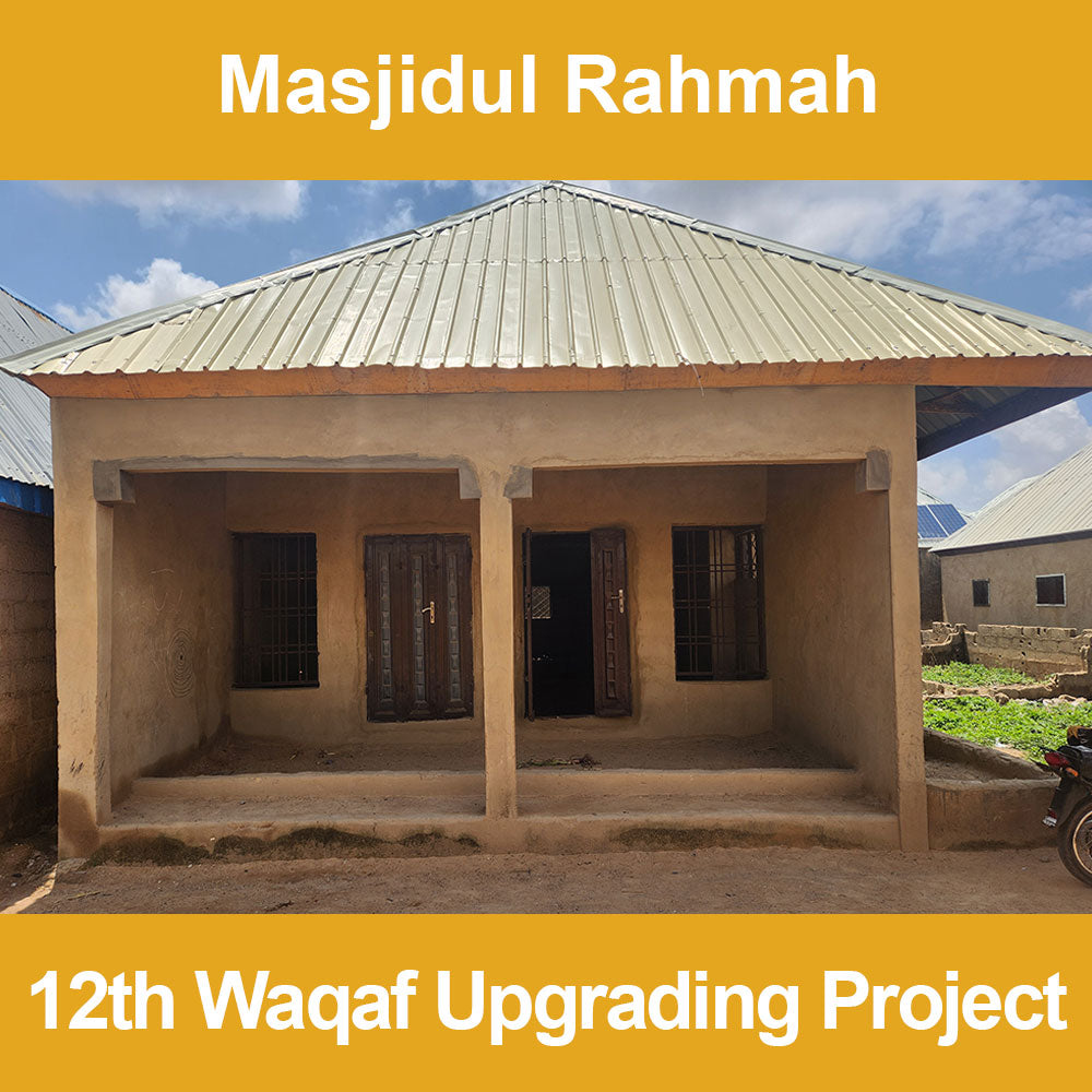 12th Waqaf Masjid Upgrading in Nigeria