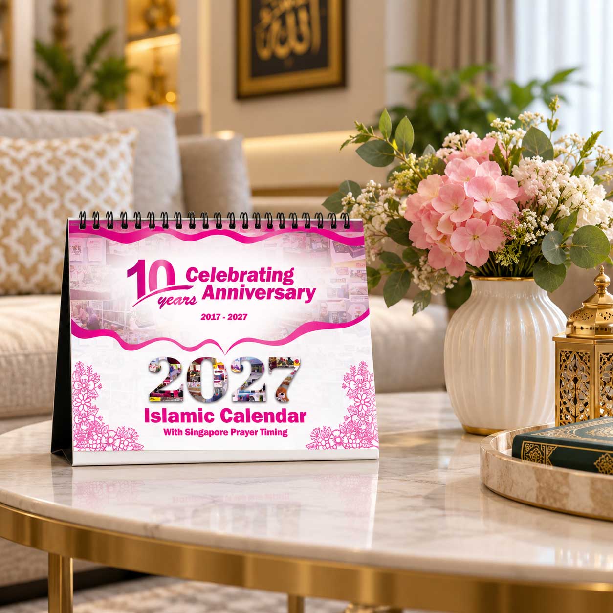 2027 Islamic Table Calendar