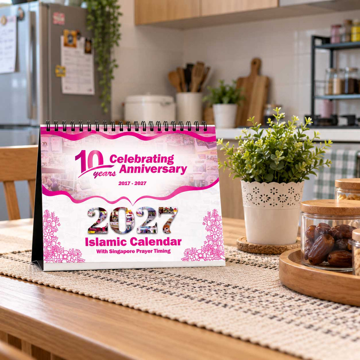 2027 Islamic Table Calendar