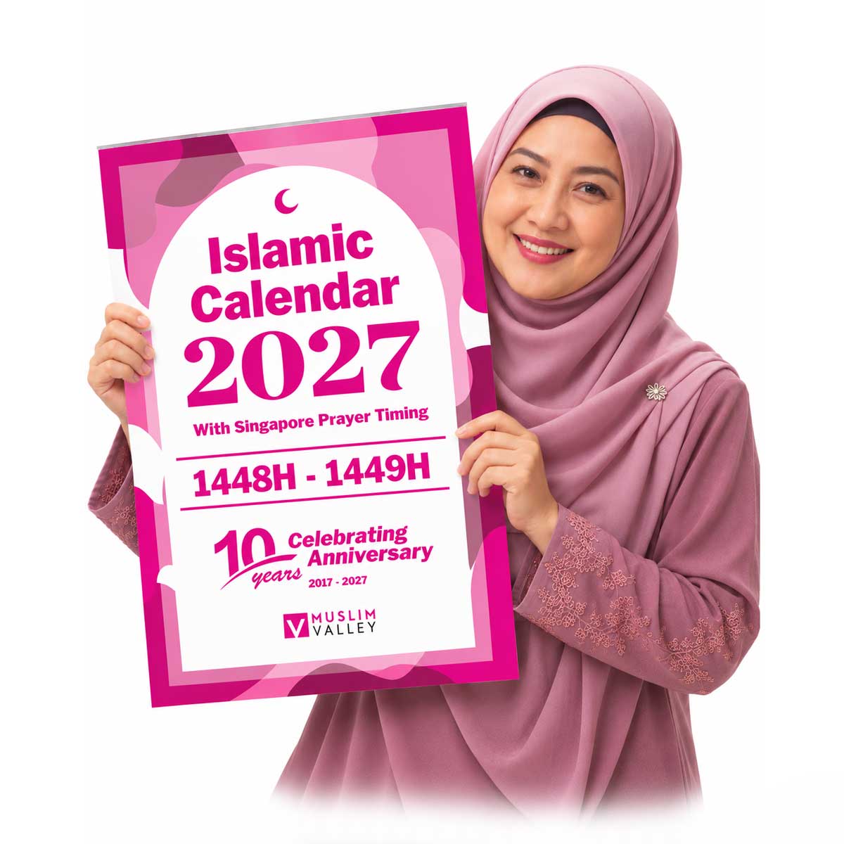 2024 イスラム壁掛けカレンダー
