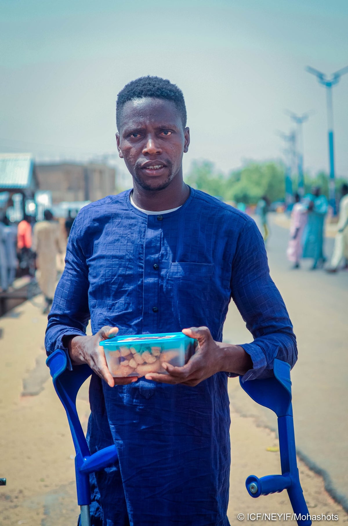 ナイジェリアのアイディルフィトリ ギフトボックス