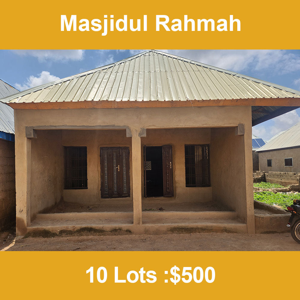 12th Waqaf Masjid Upgrading in Nigeria