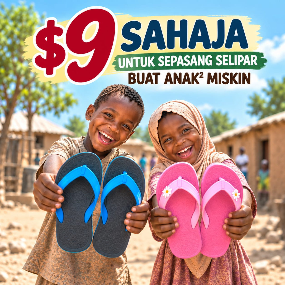 Slippers for Children in Nigeria