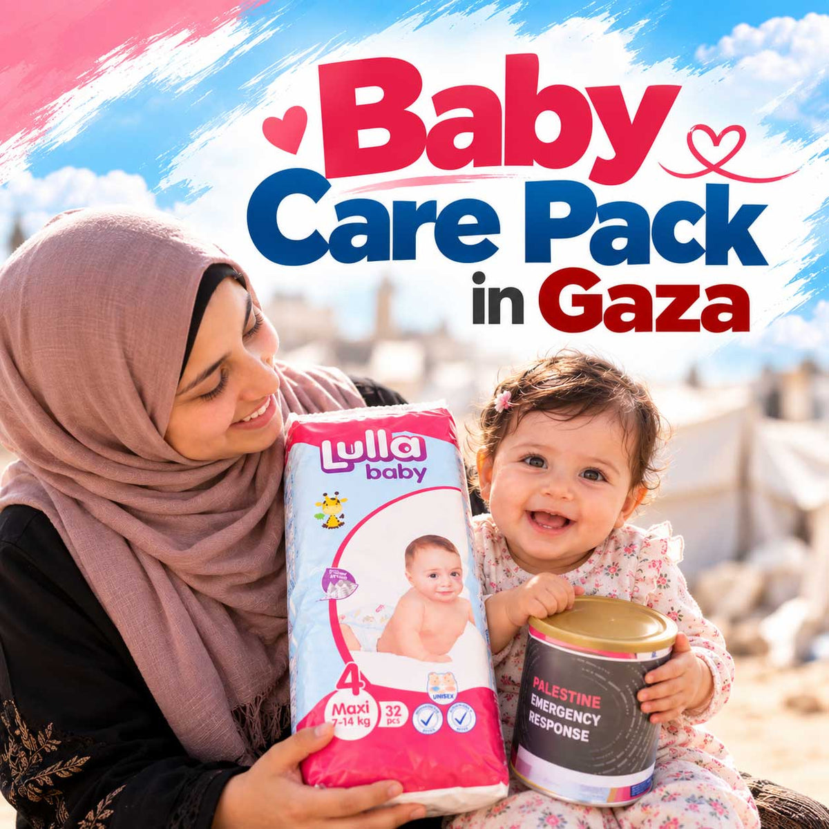 Baby Care Pack in Gaza