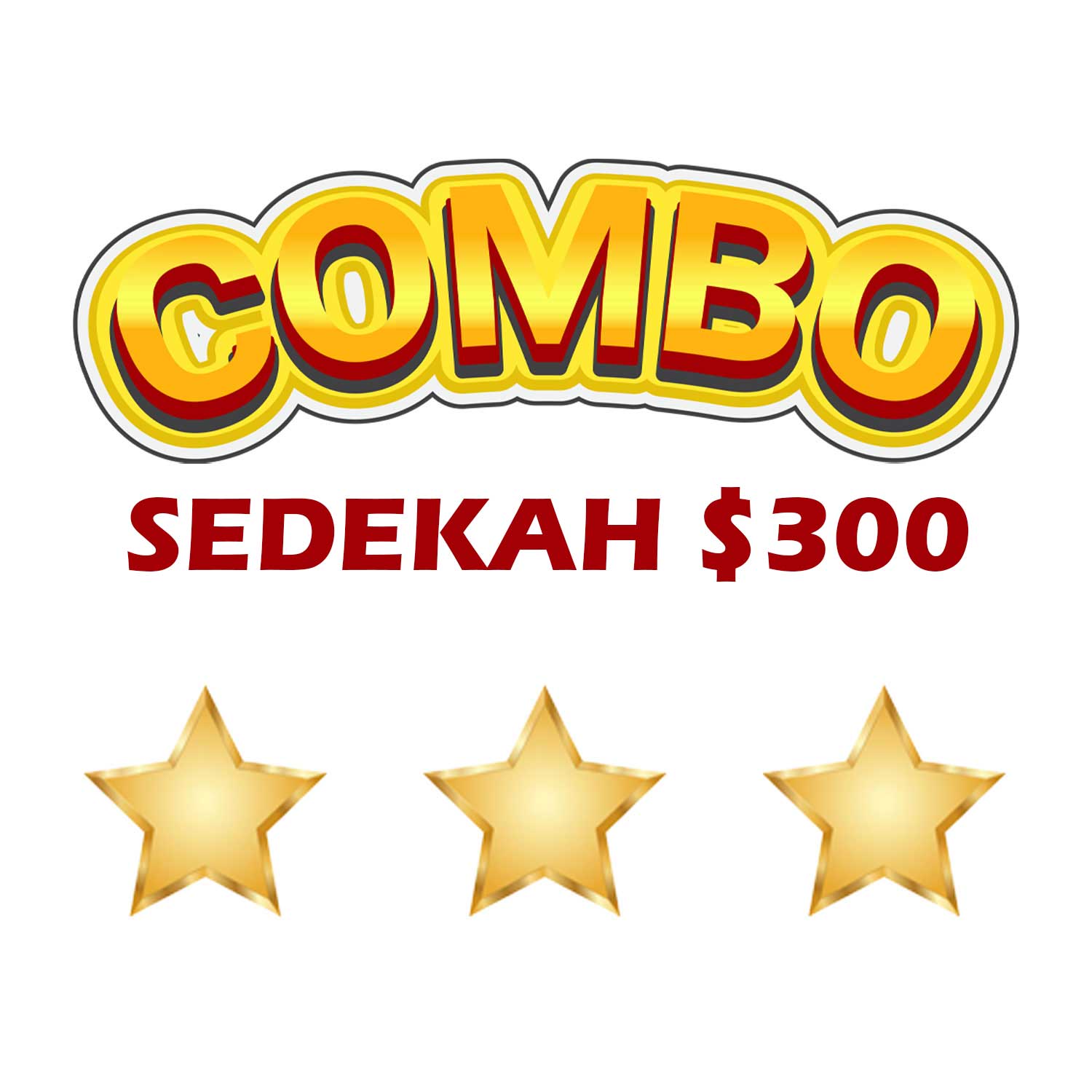 Ramadhan $300 Combo Sadaqah (10 Akhir Ramadhan)
