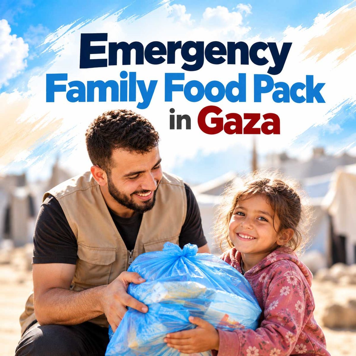 Emergency Family Food Pack in Gaza