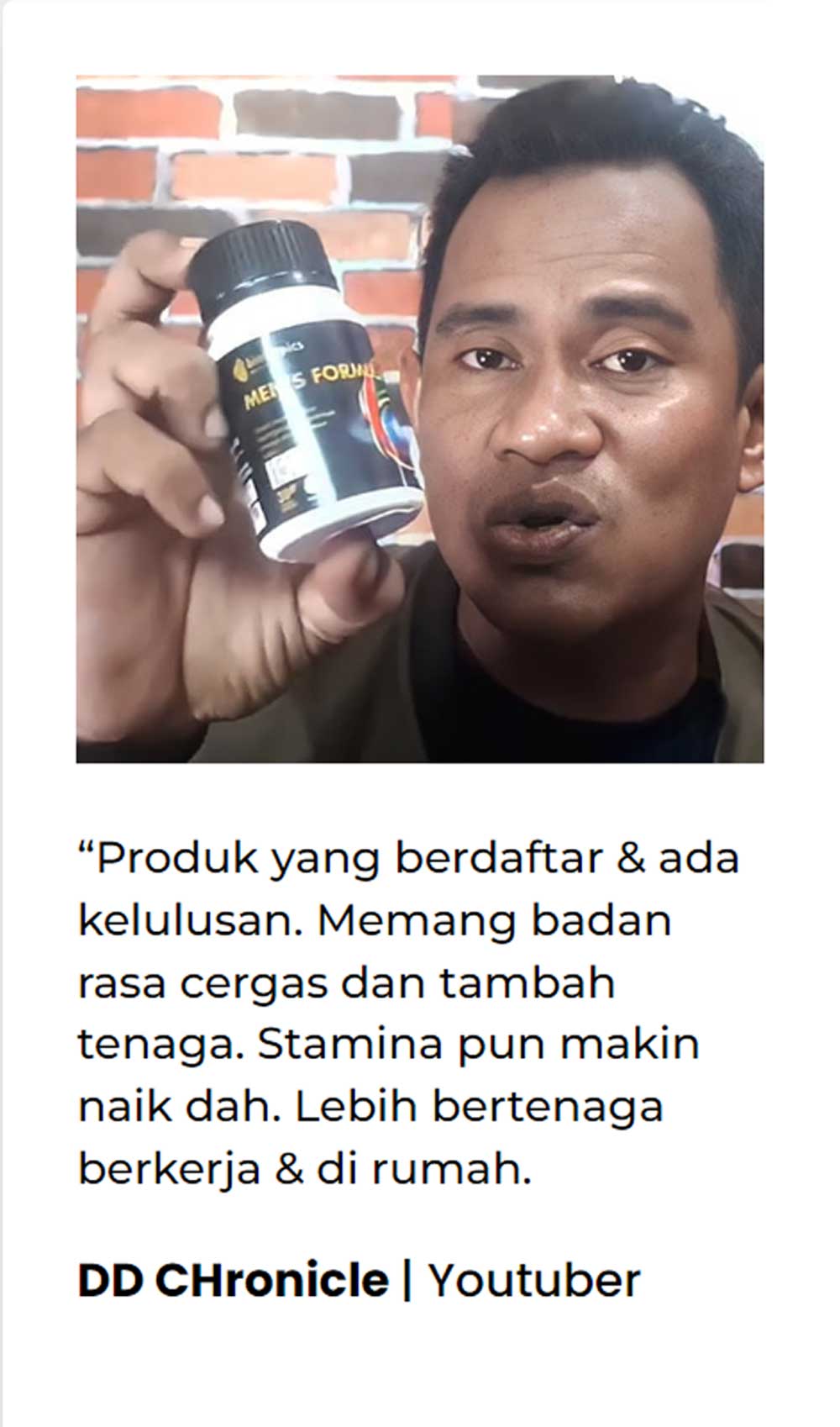 Men's Formula Biotropics - Muslim Valley