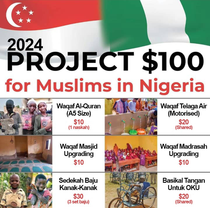 为尼日利亚穆斯林捐赠 100 美元的项目