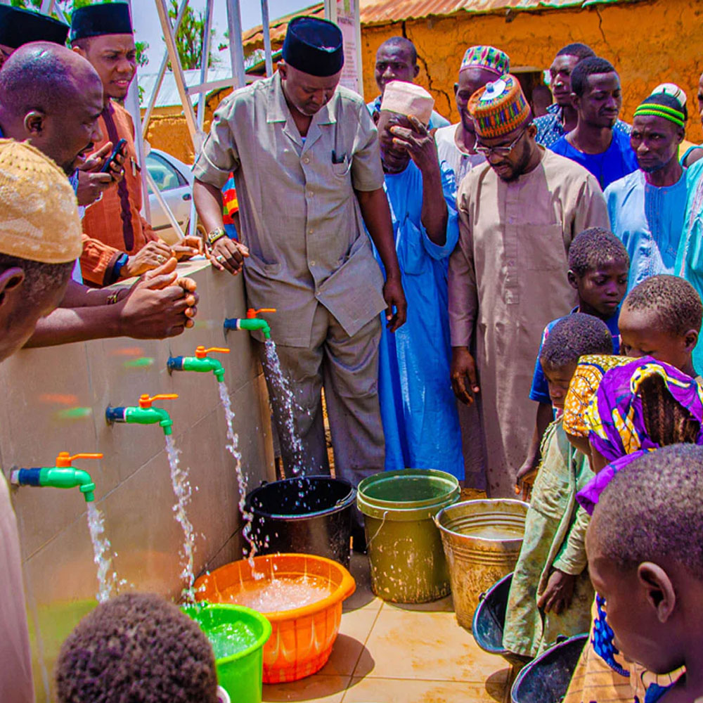 Waqaf 電動ボーリング孔 (Telaga Air) - 共有