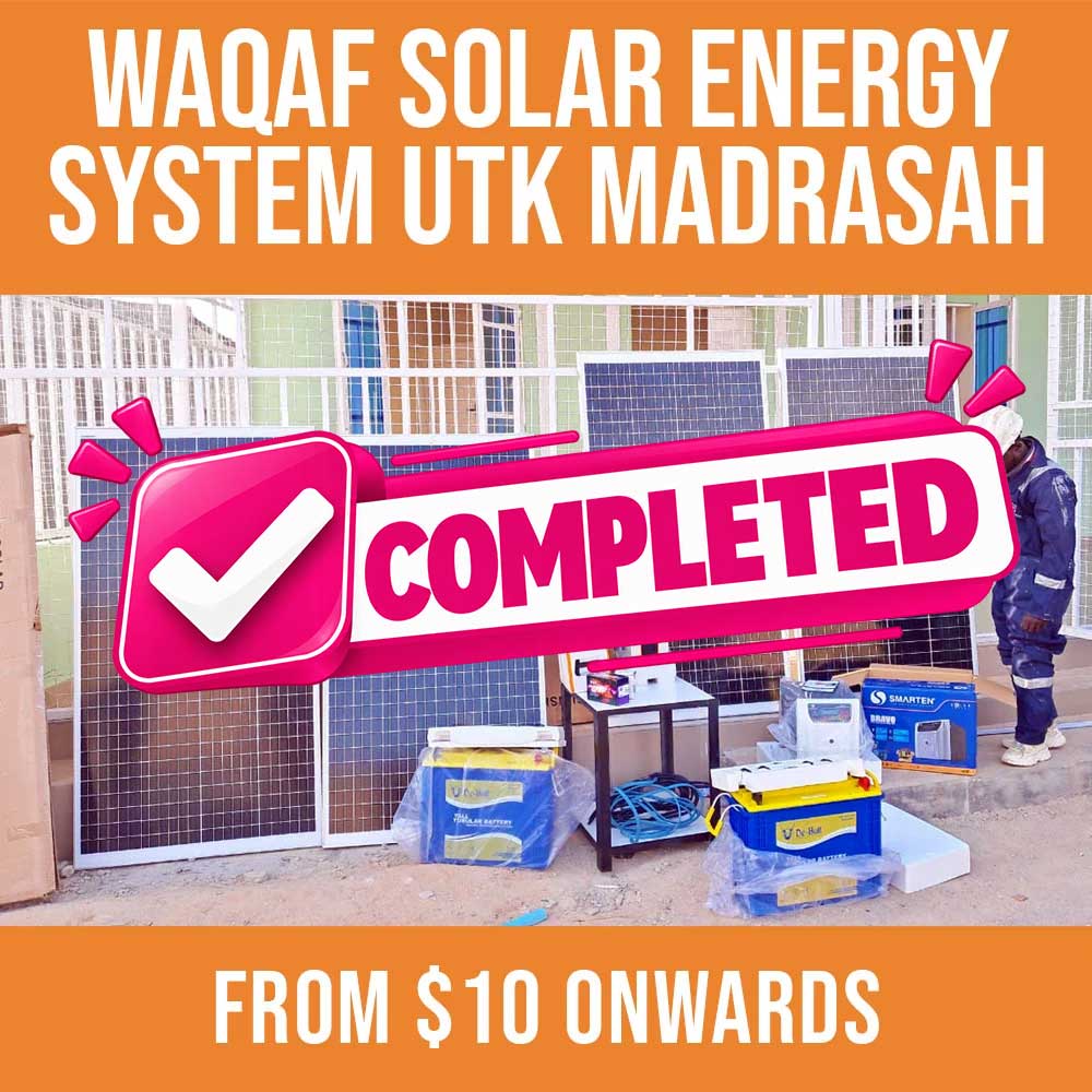 Waqaf Solar Energy System in Nigeria - Shared