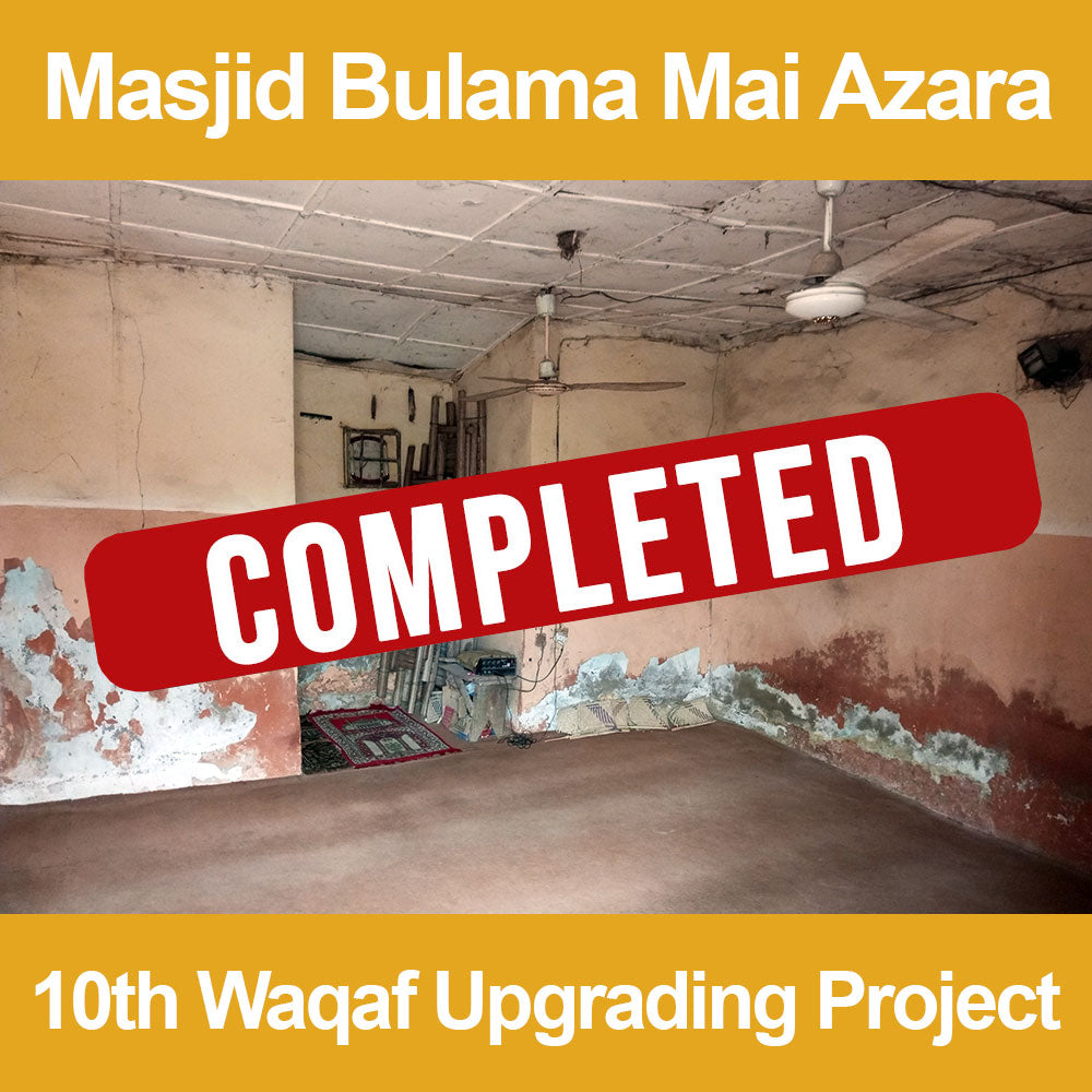 10th Waqaf Masjid Upgrading in Nigeria