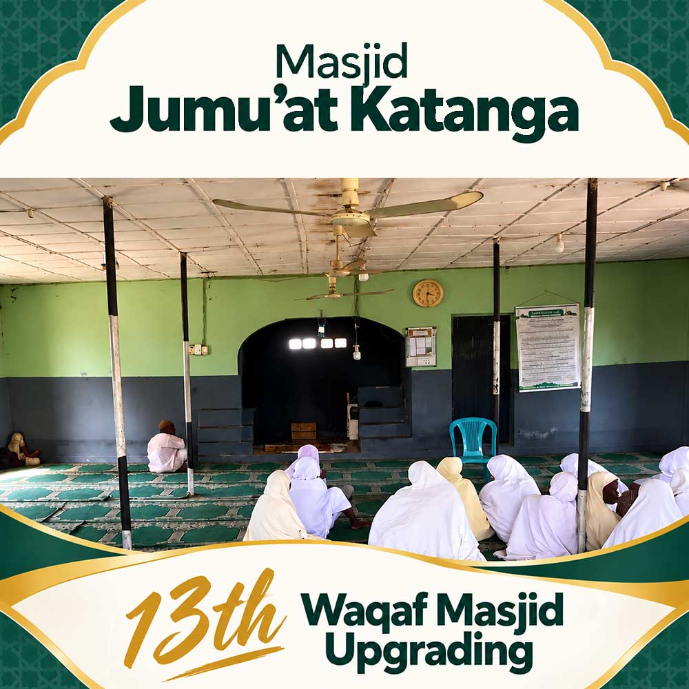 13th Waqaf Masjid Upgrading in Nigeria