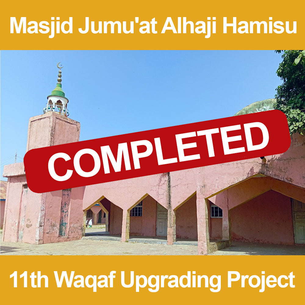 11th Waqaf Masjid Upgrading in Nigeria