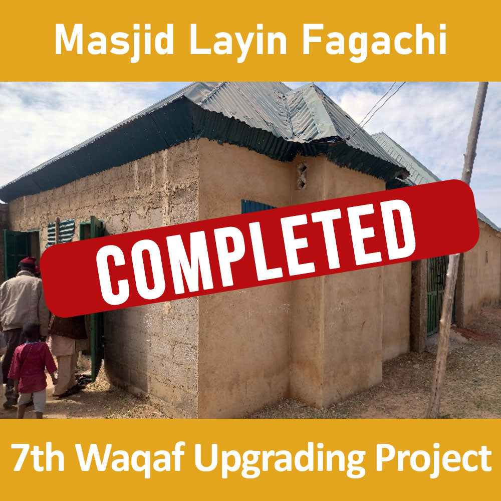 7th Waqaf Masjid Upgrading in Nigeria