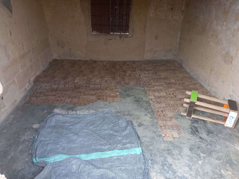 ナイジェリアで第 5 回ワカフ神学校の改修工事