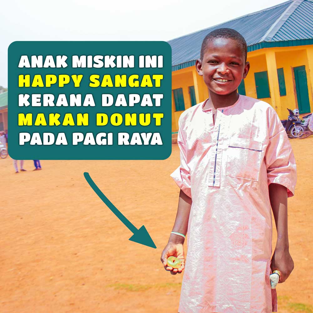 ナイジェリアのアイディルフィトリ ギフトボックス