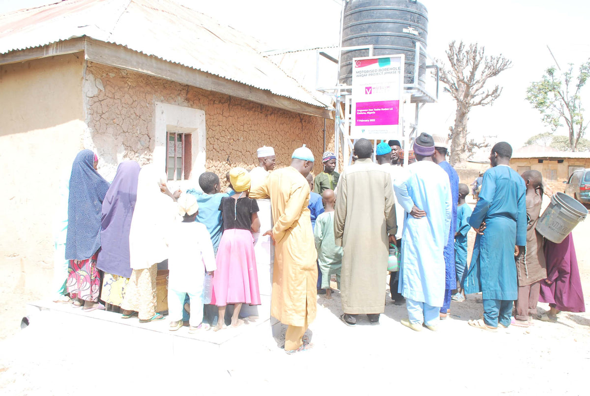 Waqaf 電動ボーリング孔 (Telaga Air) - 共有