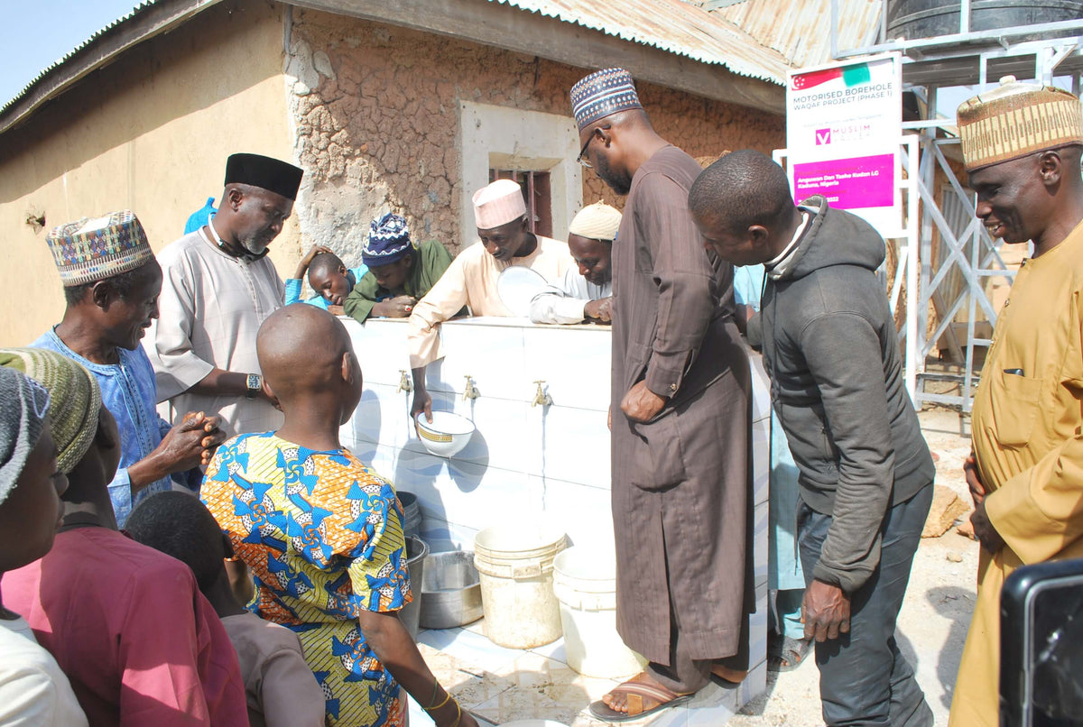 Waqaf 電動ボーリング孔 (Telaga Air) - 共有