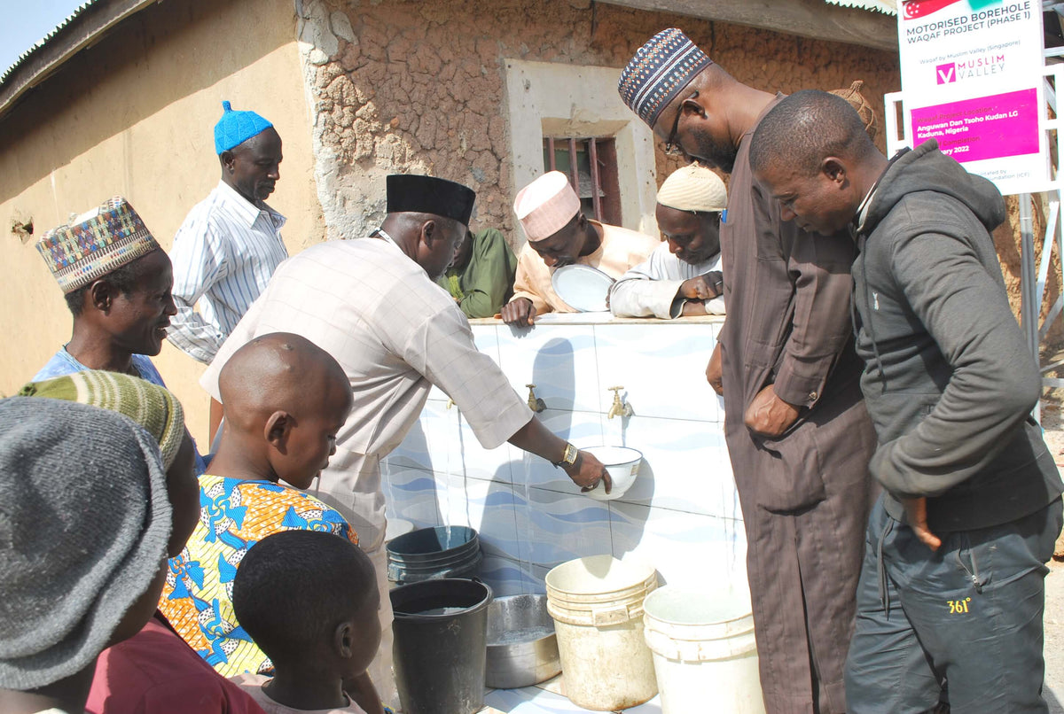 Waqaf 電動ボーリング孔 (Telaga Air) - 共有