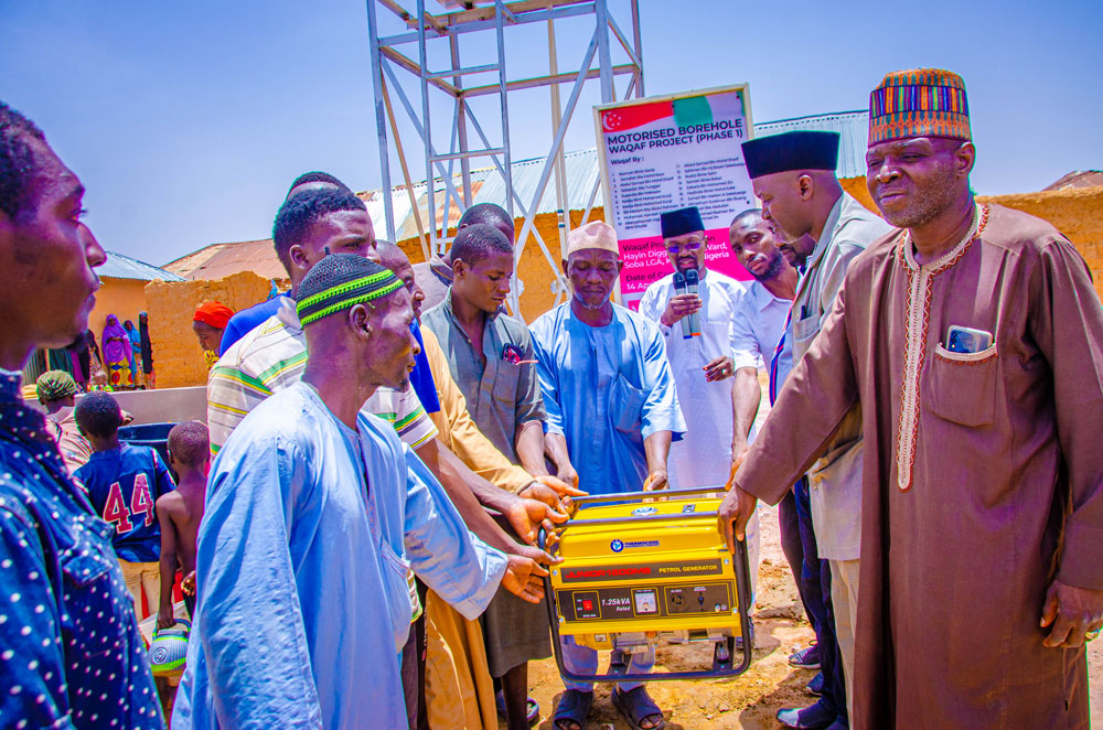 Waqaf 机动钻孔（Telaga Air）