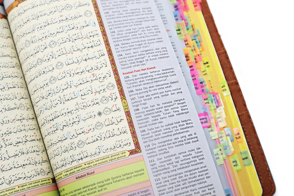 Al-Quran Tagging - A5 Size Blue