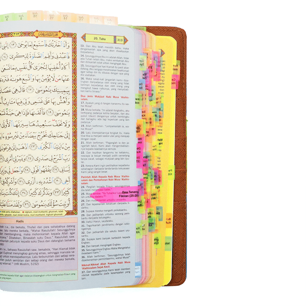 Al-Quran Tagging - A5 Size Red