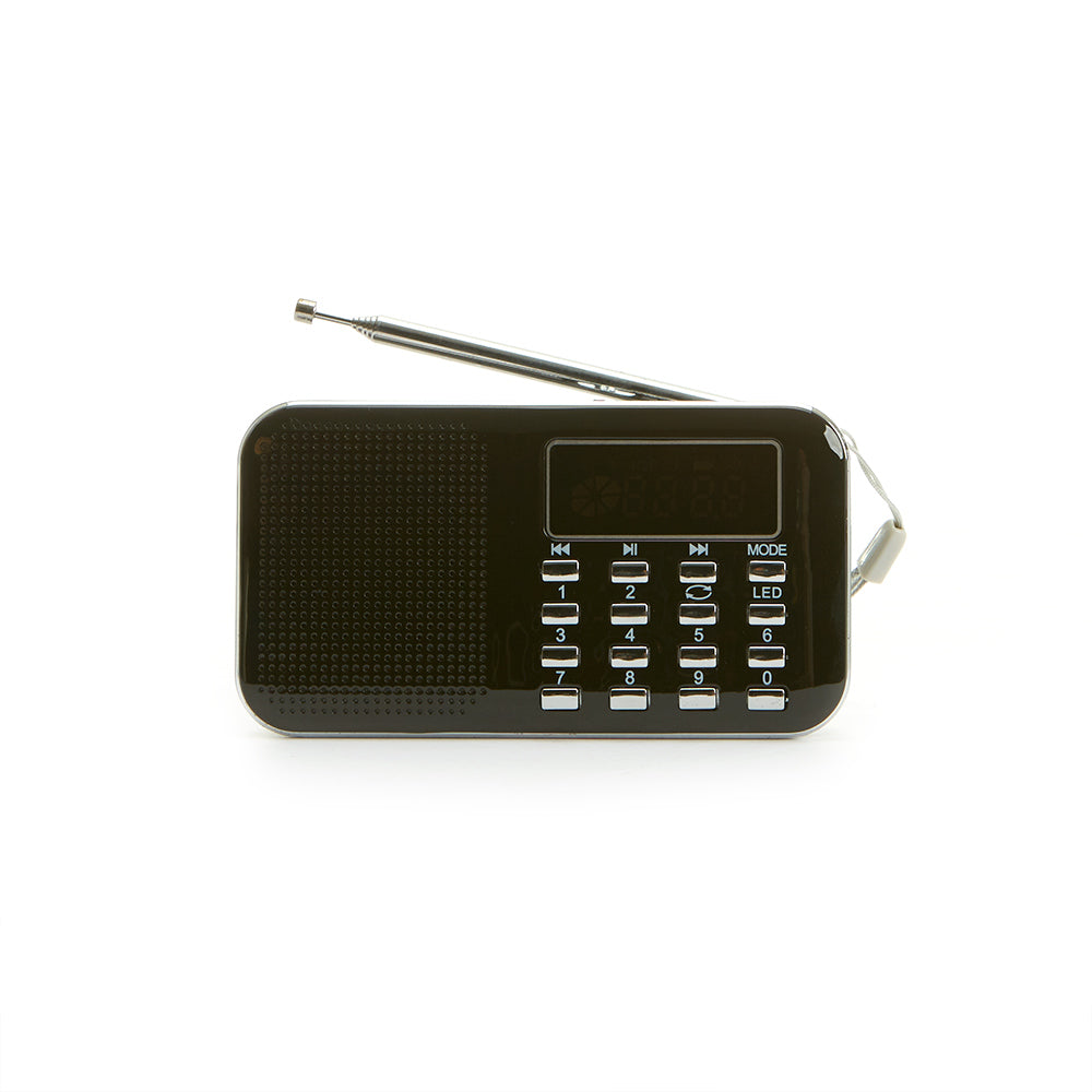 Al-Quran MP3 FM ラジオ付き - ブラック