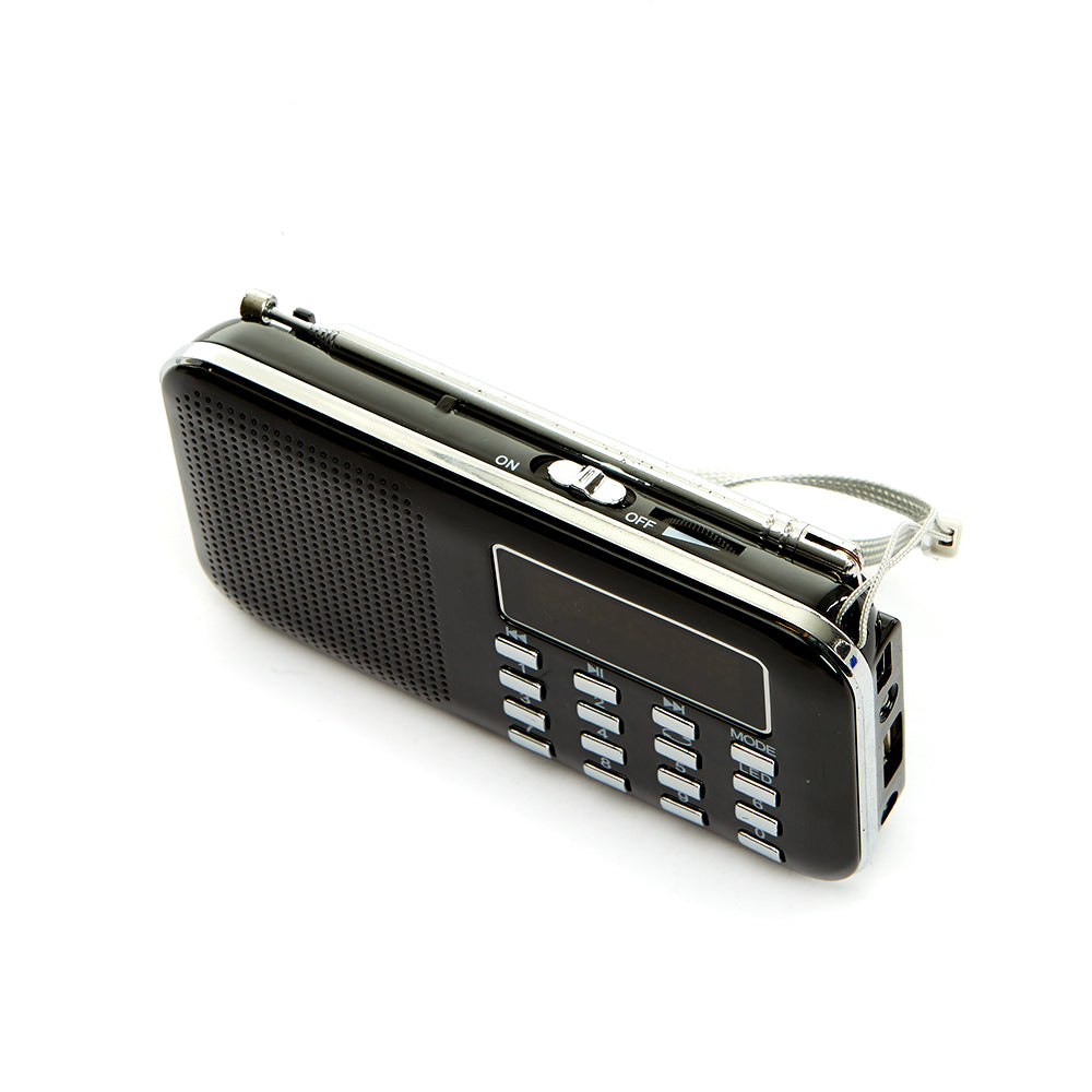 Al-Quran MP3 FM ラジオ付き - ブラック