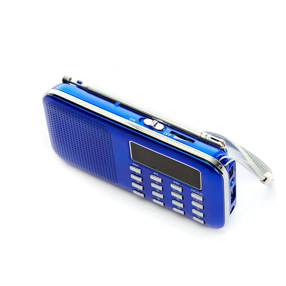 Al-Quran MP3 FM ラジオ付き - ブルー