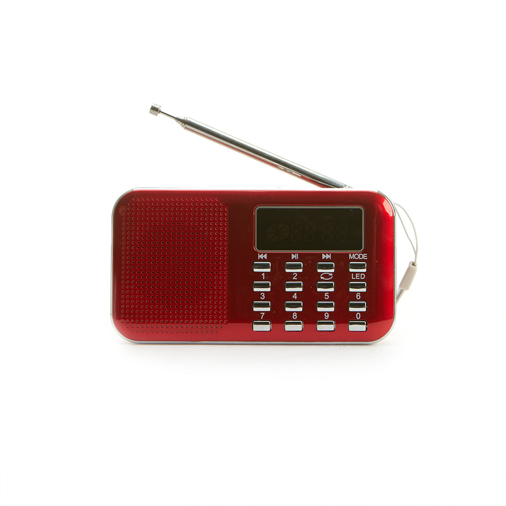 Al-Quran MP3 (FM ラジオ付き) - レッド