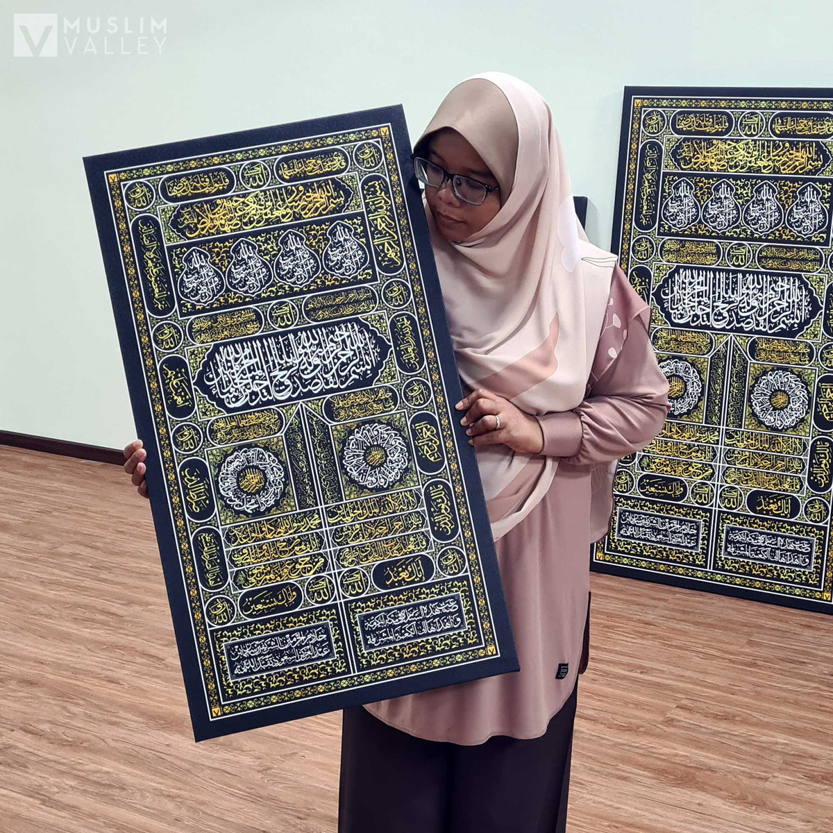 担架上のカーバ神殿の扉 (小) 