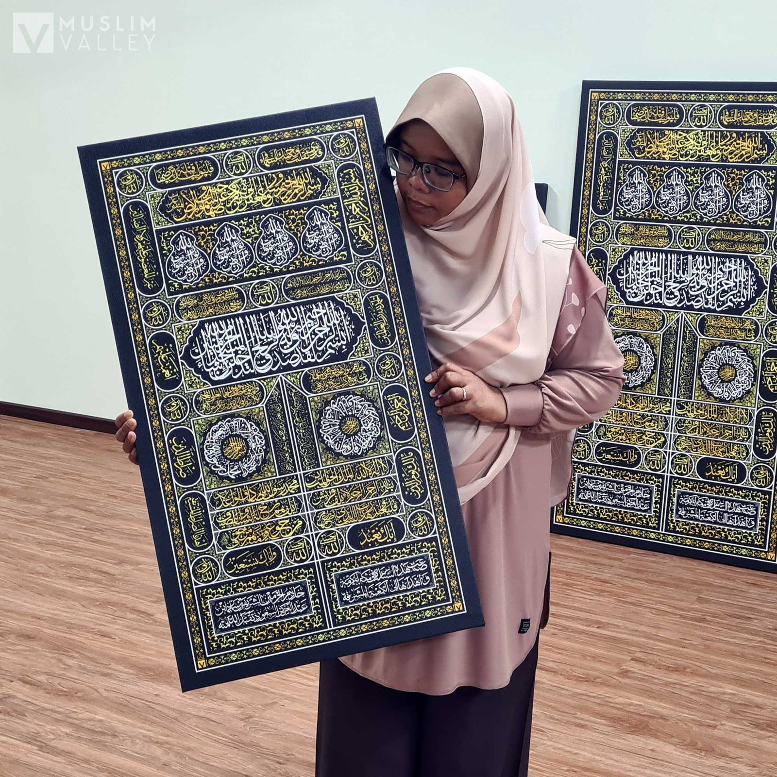 担架上のカーバ神殿の扉 (小) 