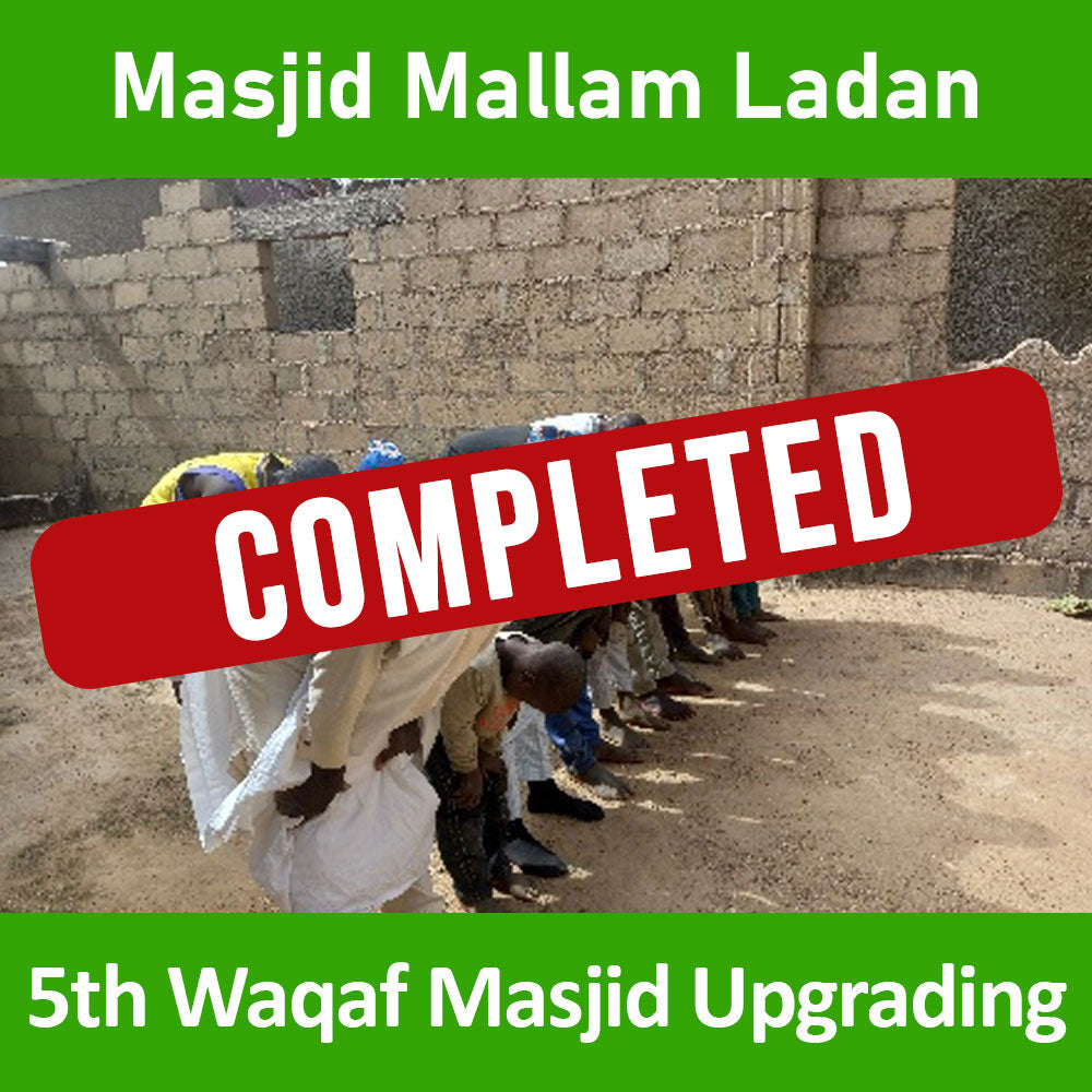 5th Waqaf Masjid Upgrading in Nigeria