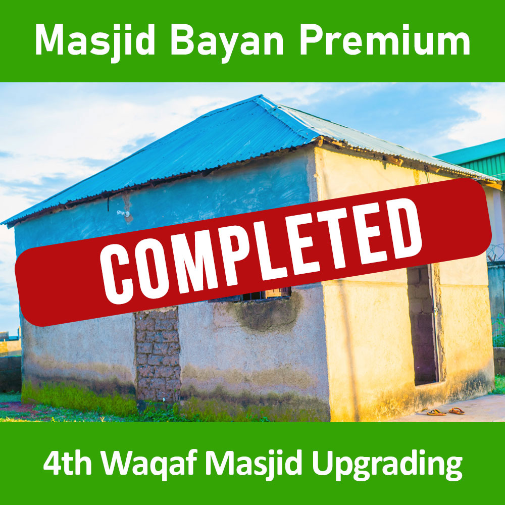 4th Waqaf Masjid Upgrading in Nigeria